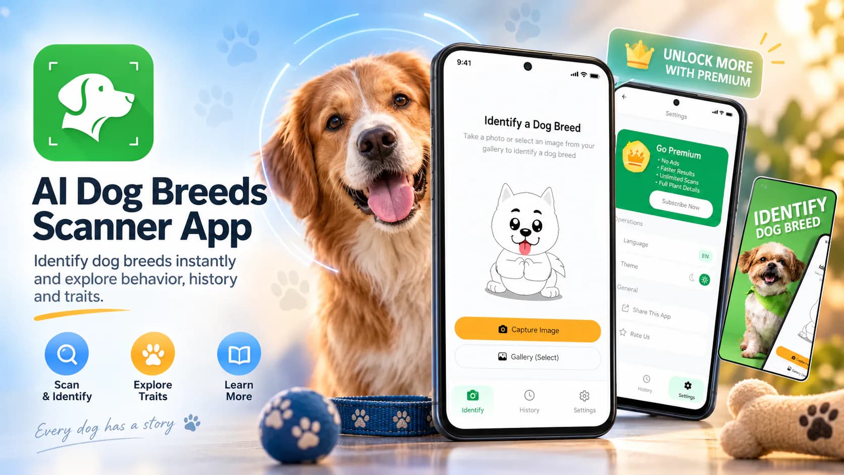 AI Dog Breeds Scanner
