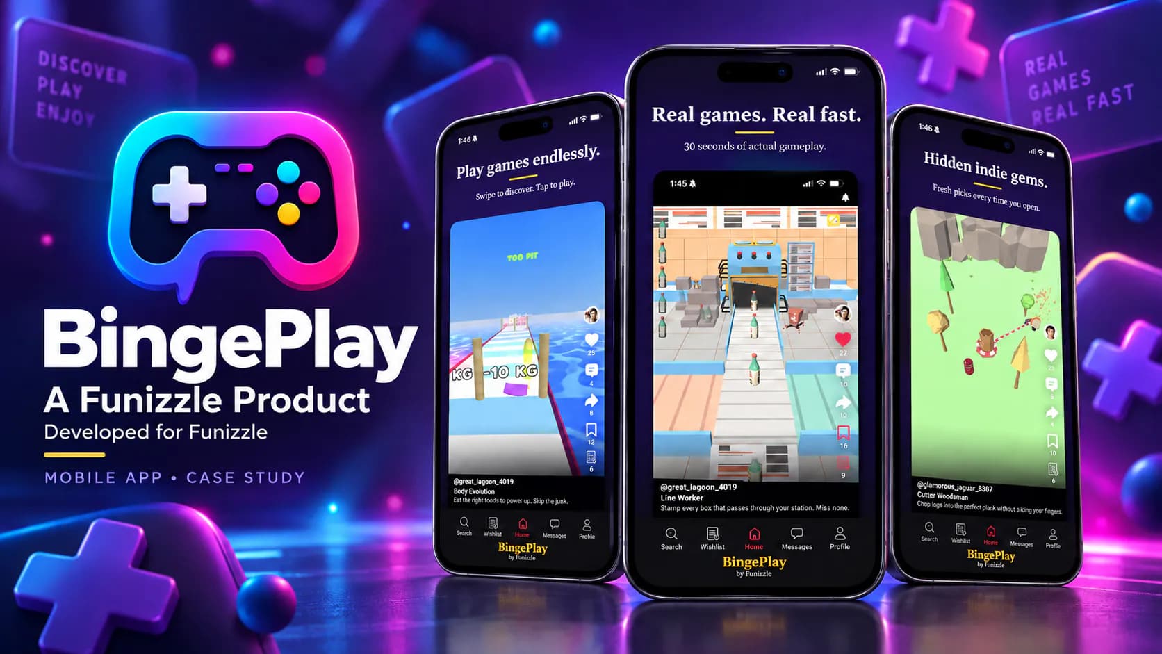 Funnizle - Mobile Gaming Discovery