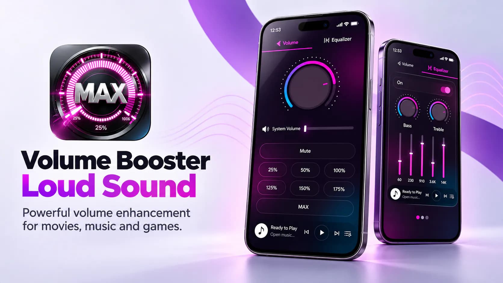 Volume Booster Loud Sound